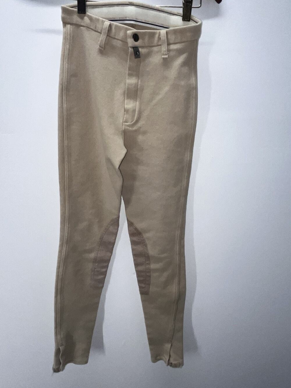 Devon Aire Tan Full Seat Riding Breeches Equestrian Horse Pants Women’s 28 Long